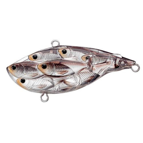 Yearling Baitball Rattlebait - Freshwater, 2 1-2", #4-#6 Hook, Variable Depth, Silver-Black