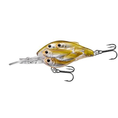 Yearling Baitball Crankbait - Freshwater, 2", #6 Hook, 6'-7' Depth, Pearl-Olive Shad