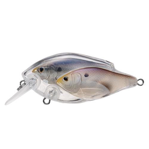 Threadfin Shad Baitball Squarebill - Freshwater, 2 3-8", #6 Hook, 3'-4' Depth, Pearl-Gray