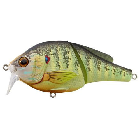 Pumpkinseed Wakebait - Freshwater, 3", #4 Hook, 0'-1' Depth, Natural-Matte