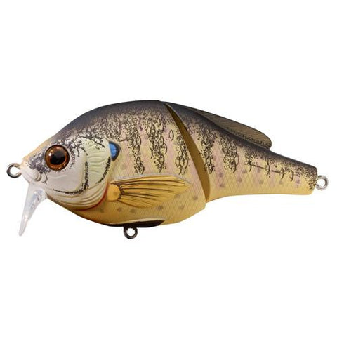 Sunfish Bluegill Wakebait - Freshwater, 3", #4 Hook, 0'-1' Depth, Natural-Matte