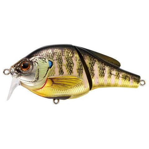 Sunfish Bluegill Wakebait - Freshwater, 3 3-4", #2 Hook, 0'-1' Depth, Metallic-Gloss