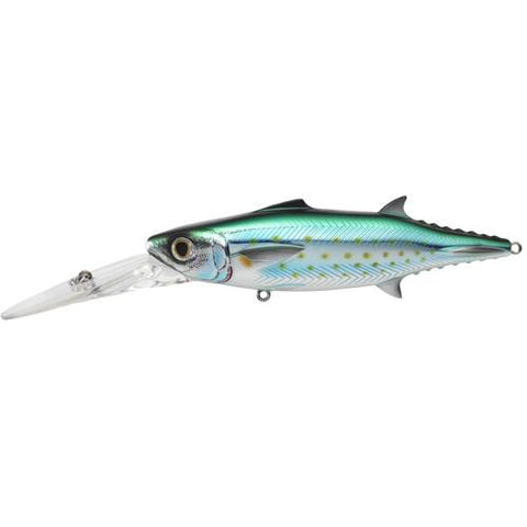 Spanish Mackerel Trolling Bait - Saltwater, 6", #2-0 Hook, 0'-25+' Depth, lor: Silver-Blue-Green