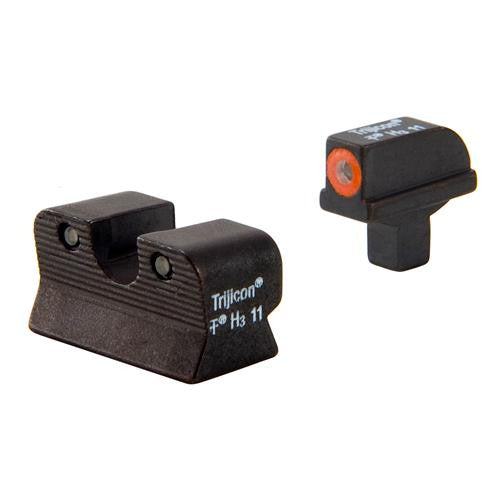 Colt Officers-A1 HD Night Sight Set - Orange Front Outline