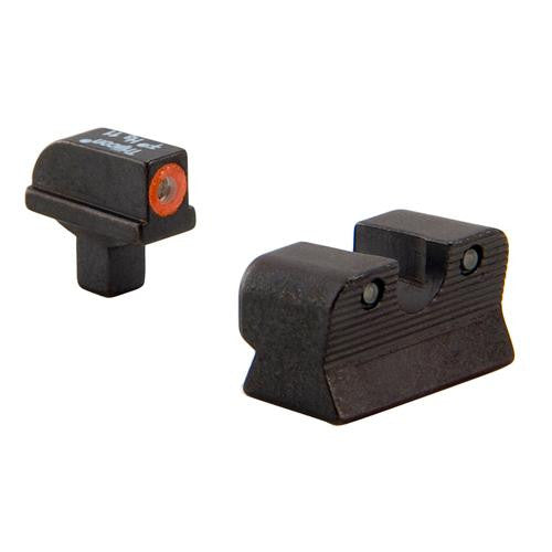 Colt Commander HD Night Sight Set - Orange Front Outline