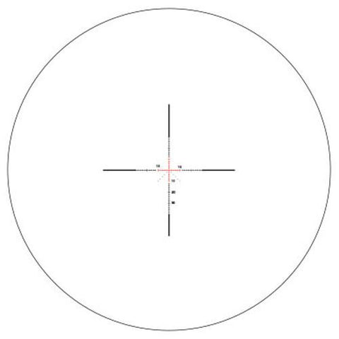 AccuPower - 1-4x24 MOA Crosshair, Red LED, 30mm