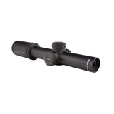 AccuPower 1-4x24mm Riflescope - 30mm Main Tube, Mil-Square Crosshair Reticle with Red LED, Matte Black