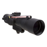 ACOG - 3x24mm Compact, Dual Illuminated Amber Crosshair .223-55 Grain Ballistic Reticle