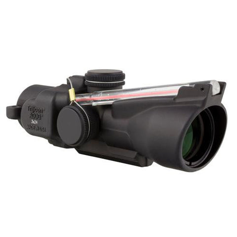 ACOG - 3x24 Compact ACOG Left Hand, Dual Illuminated Red Horseshoe