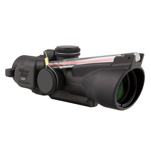 ACOG - 3x24 Compact ACOG Left Hand, Dual Illuminated Red Horseshoe