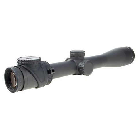 AccuPoint 2.5-12.5x42mm Riflescope - 30mm Main Tube, Standard Duplex Crosshair Reticle with Green Dot, Matte Black