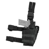 Drop Leg Tactical Holster - Black