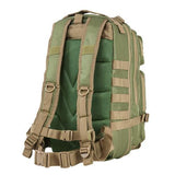 Small Backpack - Green w-Tan Trim