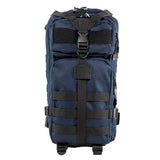 Small Backpack - Blue w-Black Trim