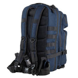 Small Backpack - Blue w-Black Trim