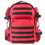 Tactical Backpack - Red w-Black Trim