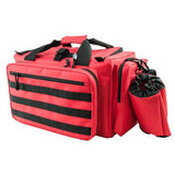 Competition Range Bag - Red w-Black Trim