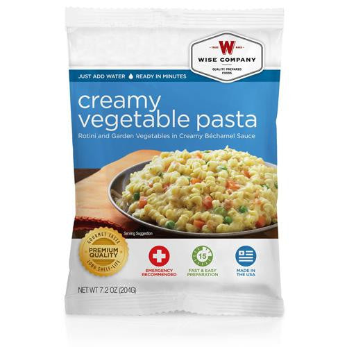 Entr�e Dish - Creamy Pasta and Vegetable Rotini, 4 Servings