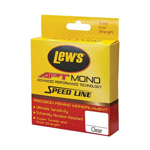 APT Fluorocarbon Speed Line - 25 lbs, 1000 Yards, Transparent Clear