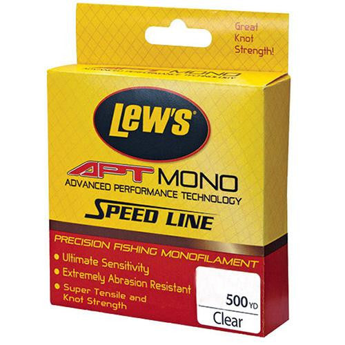 APT Monofilament Speed Line - 25 lbs, 500 Yards, Clear