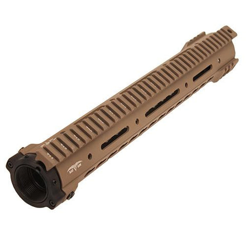 15" BD10 Key Mod Rail Complete - Flat Dark Earth