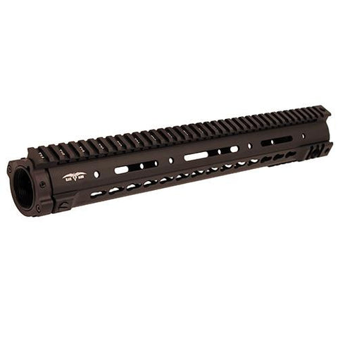 15" BD10 Key Mod Rail Complete - Black