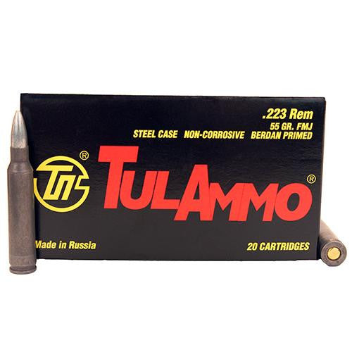 223 Remington - 55 Grains, Full Metal Jacket, Per 20