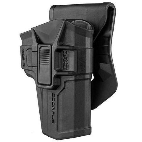 Scorpus Paddle-Belt Holster - Sig Sauer 226, Level II, Black, Right Hand