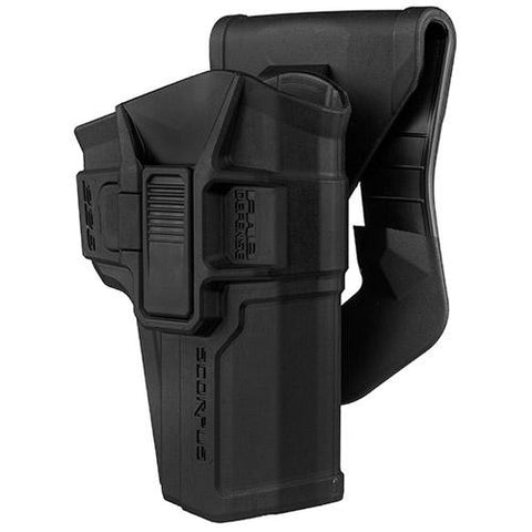 Scorpus Paddle-Belt Holster - Sig Sauer 226, Swivel, Black, Right Hand