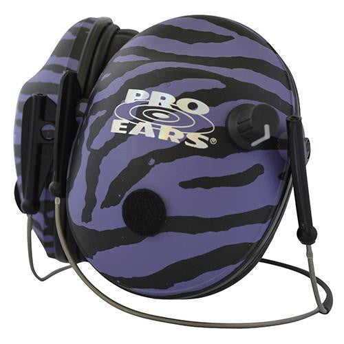 Pro 200 Behind the Head - Noise Reduction Rating 19dB, Purple Zebra