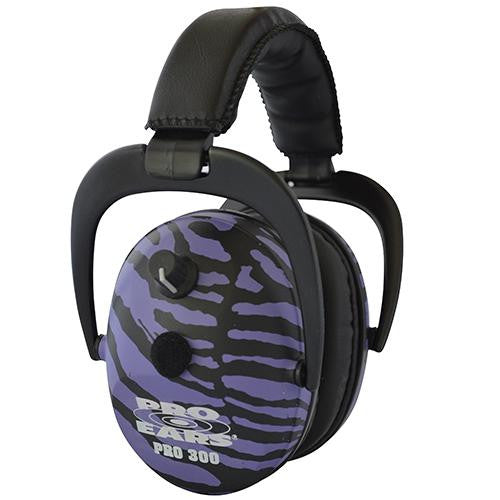 Pro 300 - Noise Reduction Rating 26dB, Purple Zebra