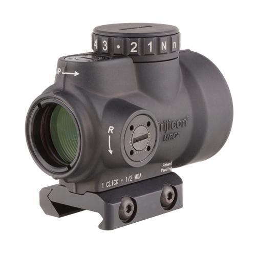 MRO 2.0 MOA Adjustable Red Dot Sight - 1x25mm with Low Mount