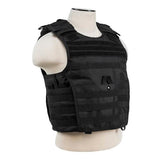 Vism Expert Plate Carrier Vest - Black