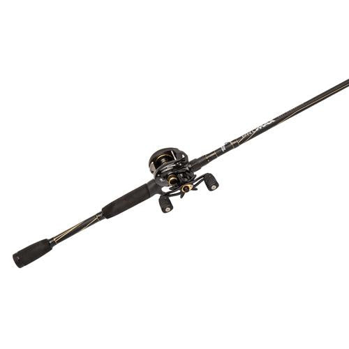 Pro Max Baitcast Low Profile Combo - 7.1:1 Gear Ratio, 8 Bearings, 6'6" 1pc Rod, 8-15 lb Line Rate, Medium Power, RH