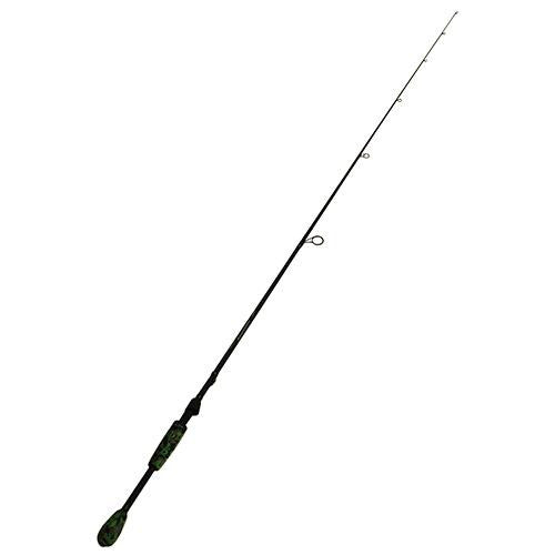 AMP Spinning Rod - 6'6" Length 1pc Rod, 6-12 lb Line Rate, 1-8-1-2 oz Lure Rate, Medium-Light Power