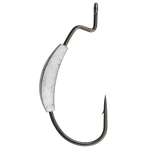 Fusion19 Hooks Weighted EWG - Size 7-0, Smoke Satin, Per 4