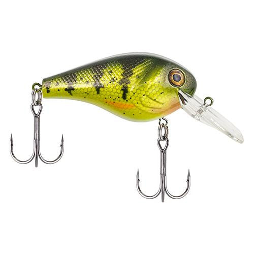 Wild Thang Hard Bait - 2 1-4" Length, 6'-9' Swimming Depth, 2 Hook, Yellow Perch, Per 1