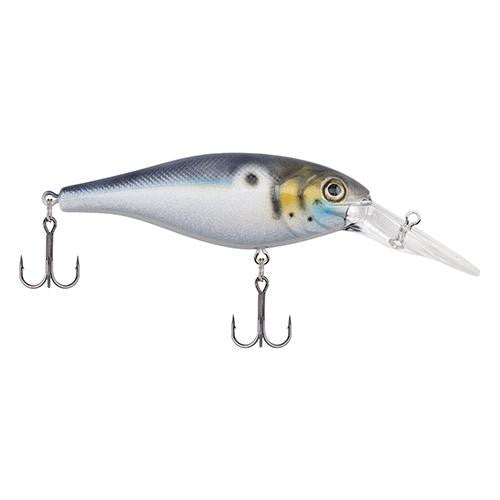 Bad Shad Hard Bait - 2" Length, 5-7' Swimming Depth, 2 Hooks, Blue Black, Per 1