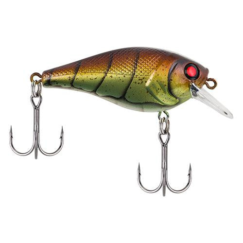 Pitbull Hard Bait - 2 3-8" Length, 3'-6' Swimming Depth, 2 Hooks, Vintage Craw, Per 1