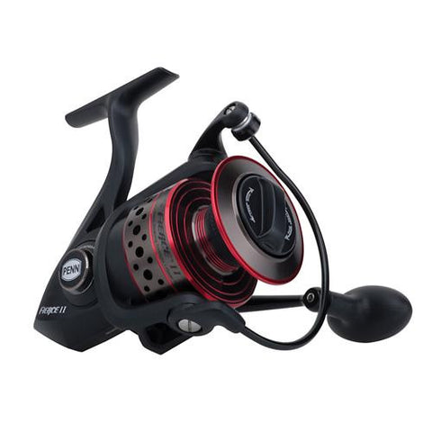 Fierce II Spinning Reel - 2000, 6.2:1 Gear Ratio, 5 Bearings, 7 lb Max Drag, Ambidextrous, Clam Package