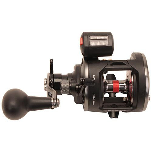 Warfare Level Wind Conventional Reel - 15, 5.1:1 Gear Ratio, 29" Retrieve Rate, 15 lb Max Drag, Left  Hand, Boxed