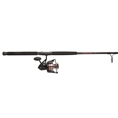 Fierce II Spinning Combo - 4000, 6.2:1 Gear Ratio, 7' 2pc Rod, 10-17lb Line Rate Medium Power, Ambidextrous