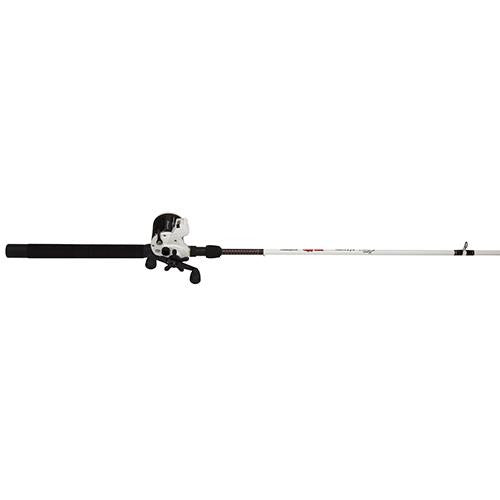 Ugly Stik Walleye Round Combo, 20, 2 Bearings, 7'6" 2 pc Rod, Medium-Light, RH