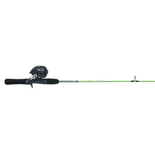 Ugly Stik Jr, Spincast Combo - 6, 3'8" Length, 1 Piece Rod, Ultra Light Power, Green, Right Hand