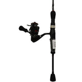 Ceymar Spinning Combo - 6' Length, 2 Piece Rod, Medium Power, Ultra Light Action, Ambidextrous