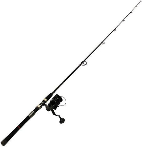 Ceymar Spinning Combo - 7' Length, 1 Piece Rod, Medium-Fast Power, Heavy Action, Ambidextrous