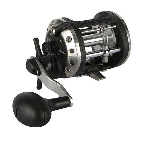 Classic Levelwind Star Drag Casting Reel - 300 Reel Size, 3.8:1 Gear Ratio, 24" Retrieve Rate, 17 lb Max Drag, Ambidextrous