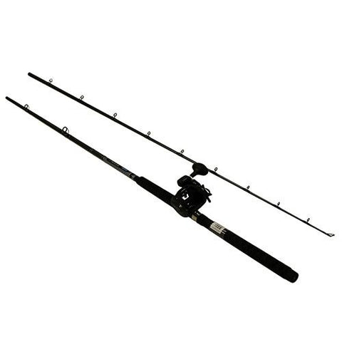 Great Lakes Trolling Combo - 9' Length, 2 Piece Rod, Medium-Heavy Action, 2BB Bearings