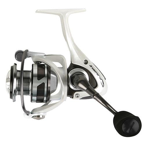 Inspira Spinning Reel - 5.0:1 Gear Ratio, 8BB + 1RB, 13 lb Max Drag, 24.20" Line Retrieve, White