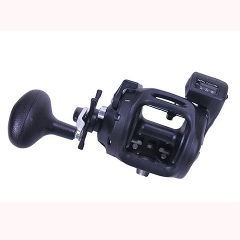 Magda Pro DXT Linecounters Reel - 4.0:1 Gear Ratio, 2BB Bearings, 17 lb Max Drag, 24" Line Retrieve, Right Hand